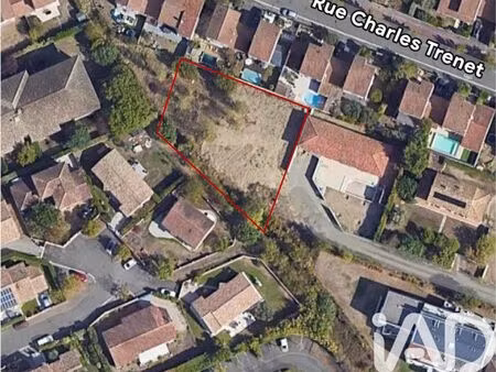 vente terrain 973 m² toulouse (31200)