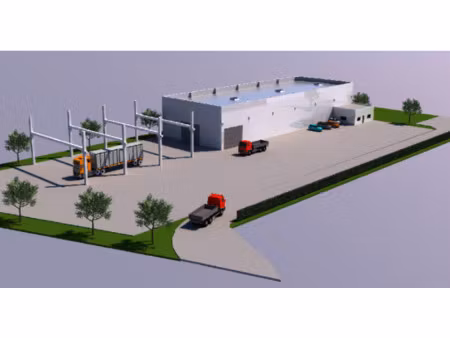 bâtiment industriel - 1420 m2 - bollène / lapalud