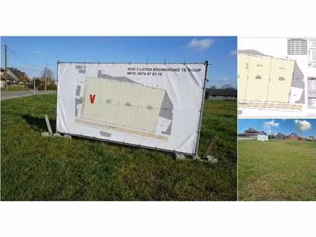 terrain à vendre de 786 m² à izegem (rbv25585)