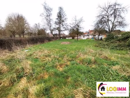 en vente terrain constructible 10 ares – 55 000 € |englefontaine