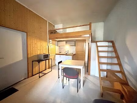 location appartement 1 pièce meublé 19m² yenne 73170