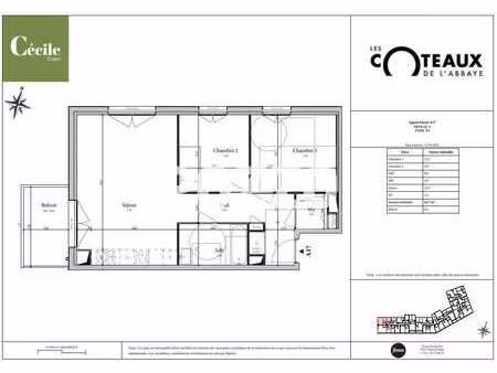 location appartement 3 pièces à caen (14000) : à louer 3 pièces / 63m² caen