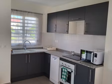 à louer - villa jumellée meublée - morne-a-l'eau