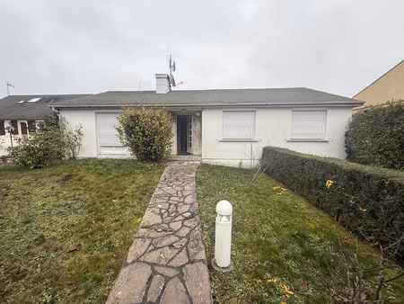 maison familiale avec jardin - 100 m2 + sous-sol de 75 m2 av