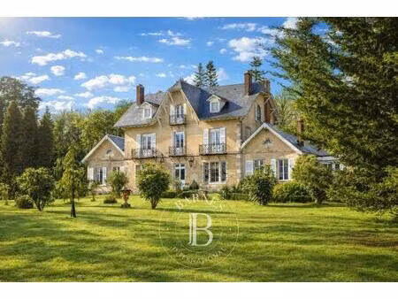 exclusivité - haute-vienne - château de la fin du xixe siècle - 38 ha de terrain