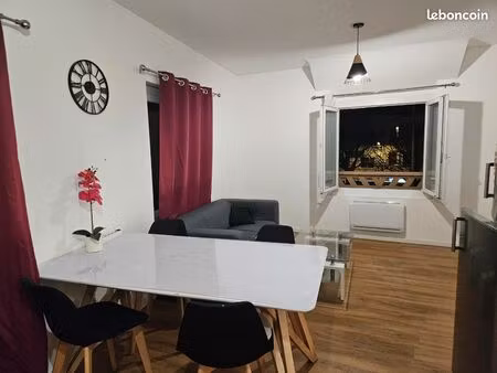 t3 meublé centre péage de roussillon