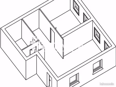 appartement 2 pièces 52 m²