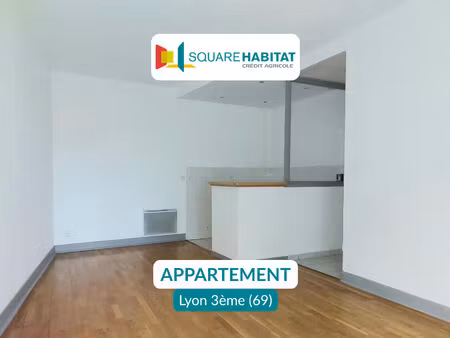 vente appartement 4 pièces 62 m² lyon 3 (69003)