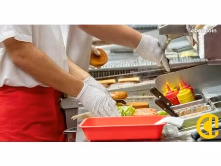 fonds de commerce restauration rapide 109 m²