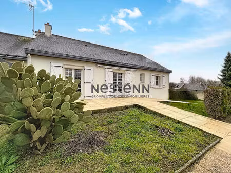 a vendre - maison le lion d'angers 4 chambres  sous-sol complet sur un terrain de plus de 