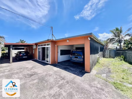 saint joseph 97480 - villa f5 de plain pied - lumineuse - qu