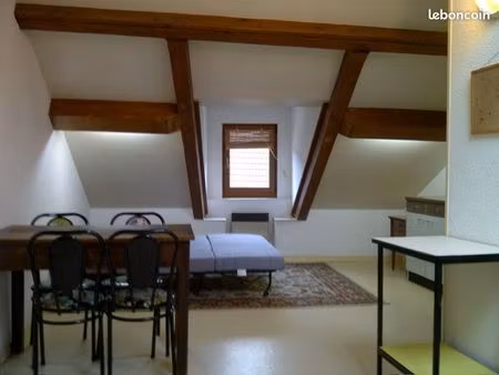 loue studio meuble rénové moderne et très lumineux 3 rue thiers à gray