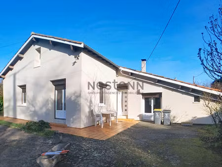 à louer maison t4 de plain-pied rénovée avec jardin