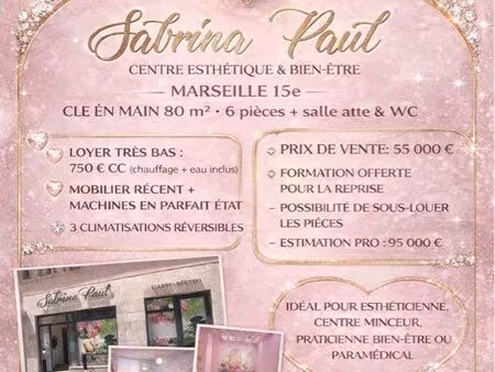 fond de commerce esthétique