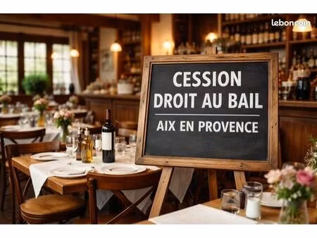 vente fond de commerce cession droit au bail