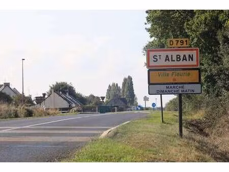 vente terrain à saint-alban (22400) : à vendre / 2155m² saint-alban