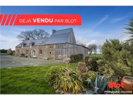 vendu en exclusivité - blot dinan - maison de caractère 3 chambres 160m2 - saint-michel-de