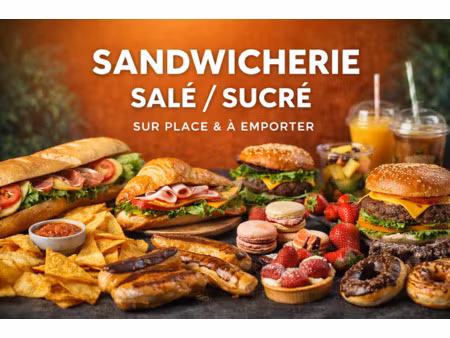 fonds de commerce restauration / sandwicherie à vendre zon
