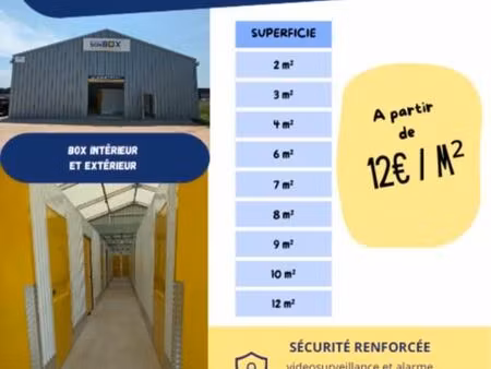 location de box