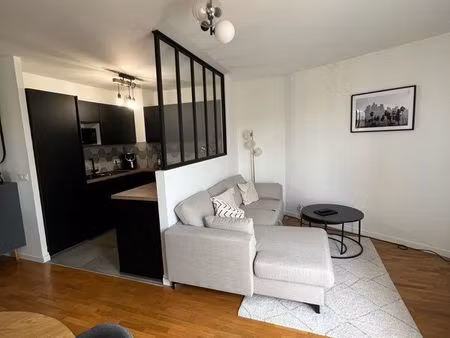 appartement meublé + parking sous sol neuilly sur marne 2 pièces 41m2