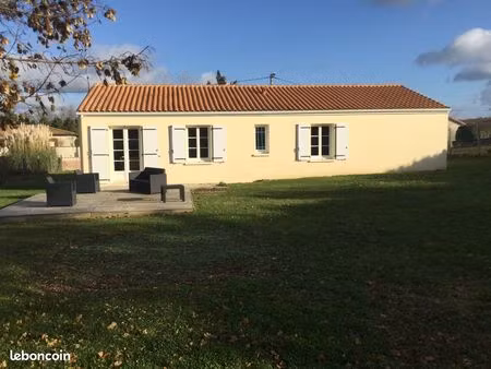 maison lumineuse avec terrasse sud et garage double – moulins sur tardoire