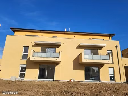 appartement neuf 2 pièces 52 m² et terrasse 8 m²