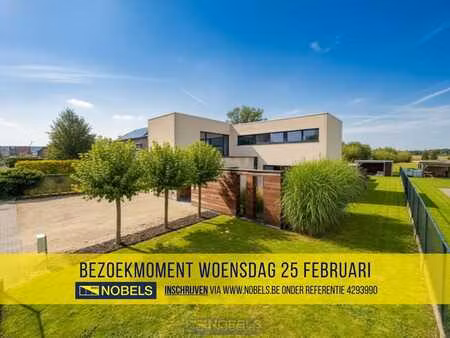 te koop  architectenwoning met panoramisch zicht te worte...