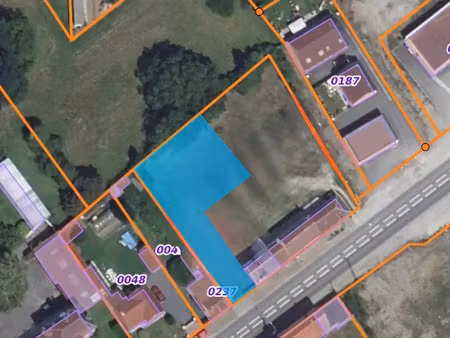 vente terrain 650 m² à quevauvillers (80710)  60 000 €