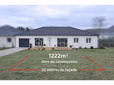 vente terrain 1222 m² à tournes (08090)  62 000 €