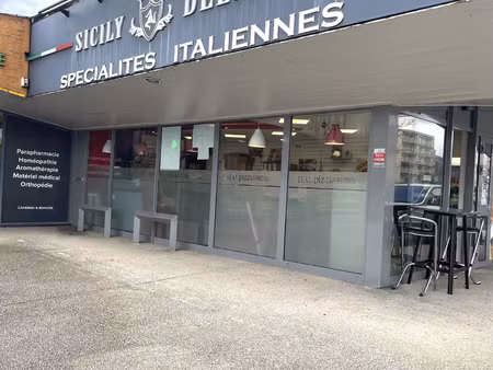 seyssins fond de commerce pizzeria 76 m2