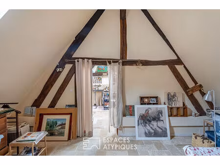 grange réhabilitée au coeur du village de rochefort-en-yvelines