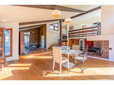 superbe maison d'architecte et son appartement indépendant en rez de jardin