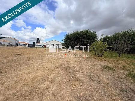 vente terrain 287 m² à saint-mathurin (85150)  89 500 €