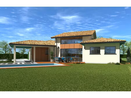 vente maison à construire 140 m² bouliac (33270)