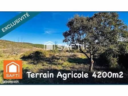 terrain 4185 m² gabian