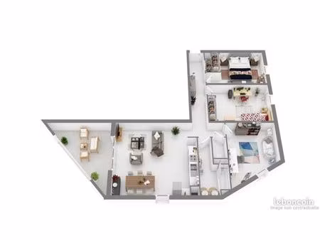 appartement 4 pièces 97 m²