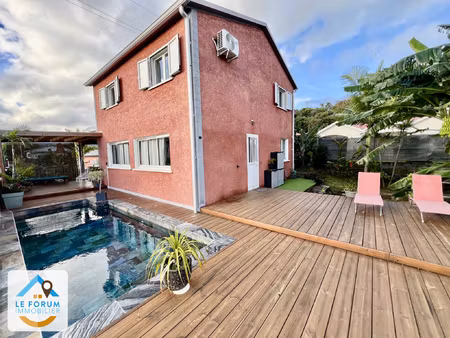 tampon 97430 - villa f5 + piscine - entretenue et fonctionn