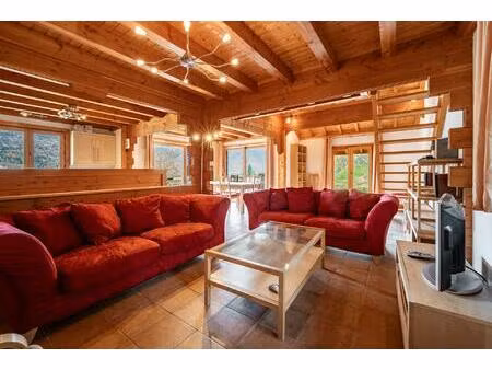 charmant chalet avec vue panoramique