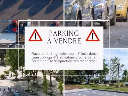parking à vendre
