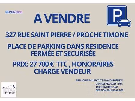 parking à vendre