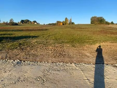 terrain constructible viabilisé à vendre