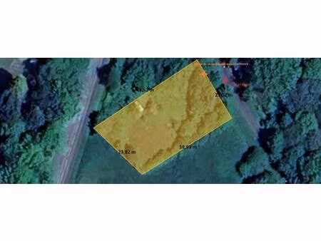 terrain constructible viabilisé à vendre