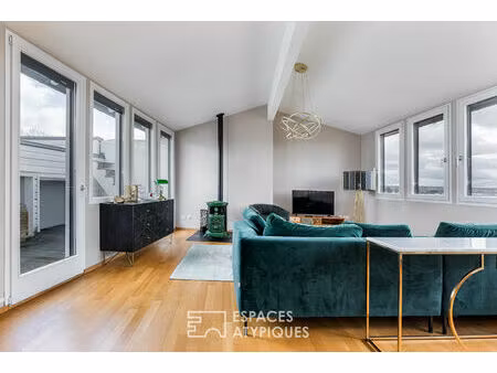 penthouse avec terrasse panoramique dans le coeur historique