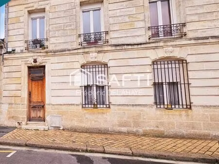 vente maison 6 pièces 167 m² bordeaux (33300)