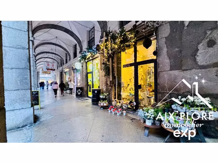 vente murs et fonds de commerce  emplacement rare chambéry 7300