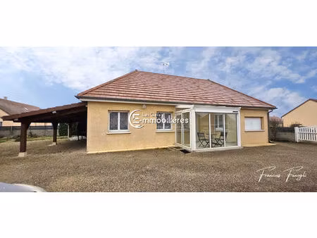 branges maison de plain pied 85m² 2 chambres garage au calme