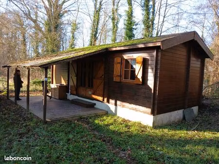 chalet dans camping 28m2