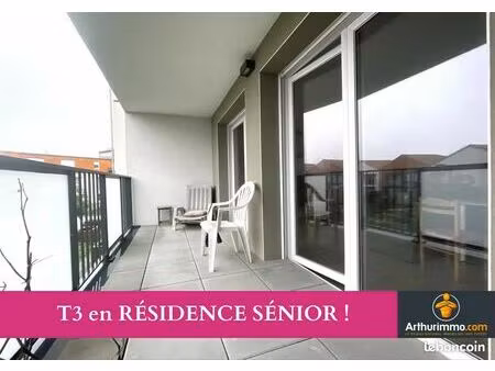 appartement 3 pièces 69 m²