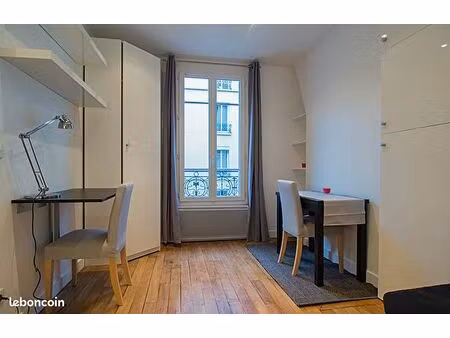 location appartement t1 meublé de 20m² au 2è étage à clichy (92110)