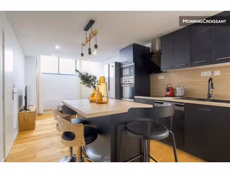 location meublée appartement 2 pièces 39 m² à lyon 7ème (69007)  1 890 €